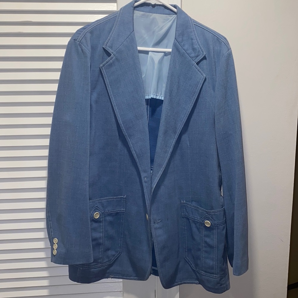 Mens Jean Blazer top. 44R.